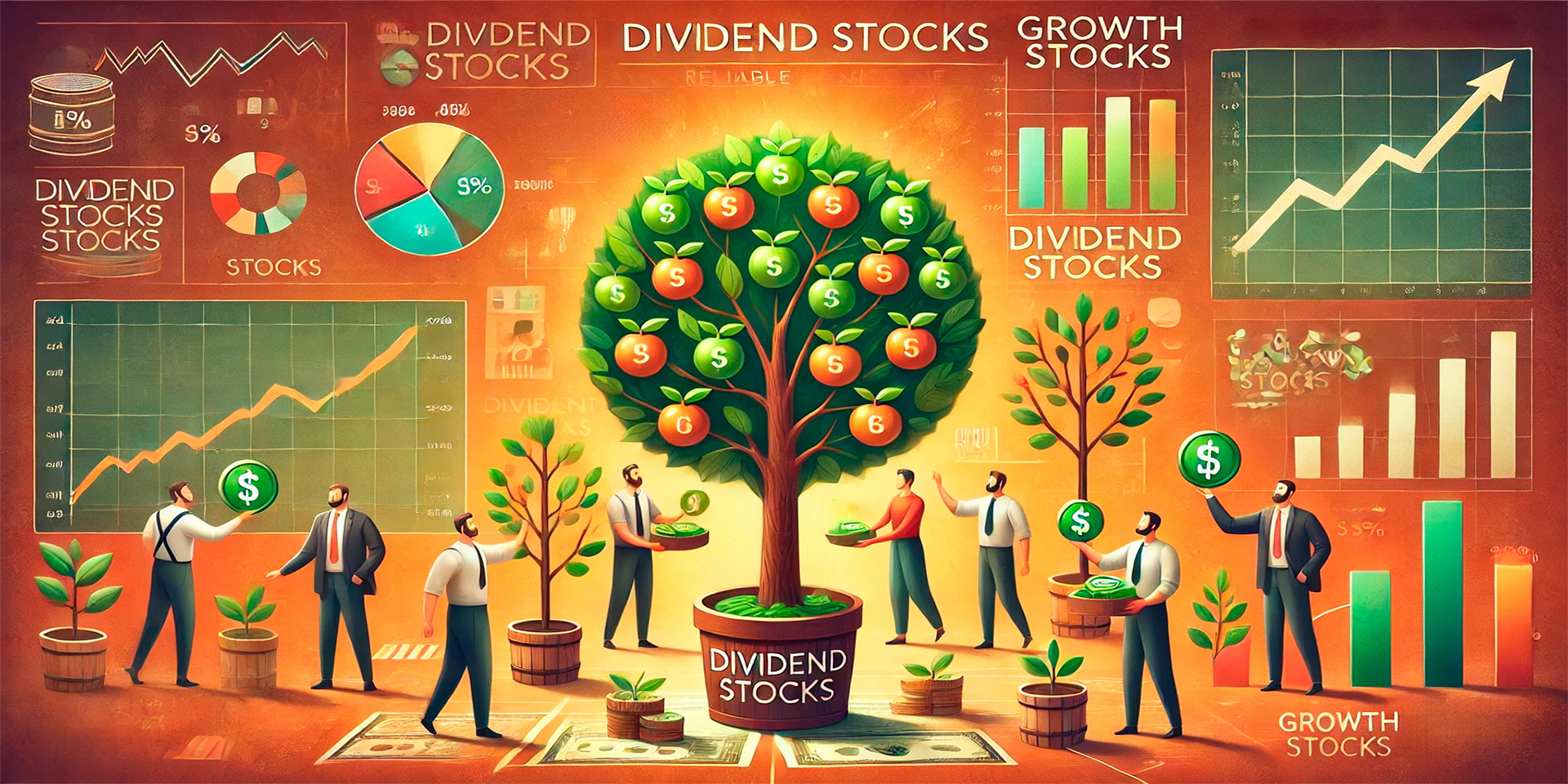 Building wealth with dividend